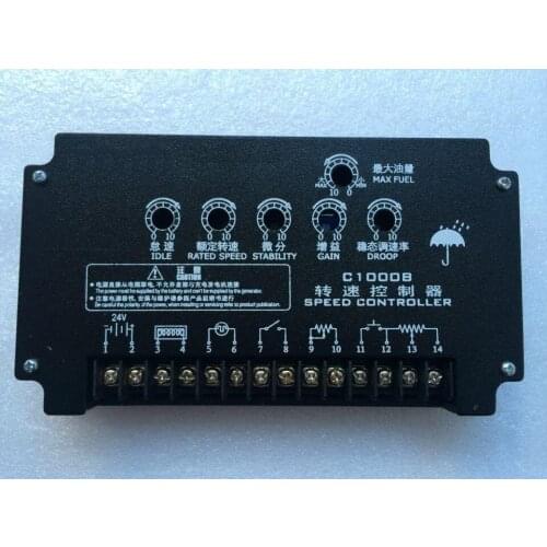 Free Shipping C1000B SPEED CONTROLLER Generator accessories speed controller governor speed control board