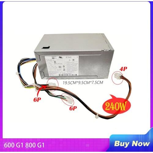 Power Supply For HP 600G1 800G1 240W PCC004 PCC124 D12-240P1A PS-4241-2HP/2HF/1HA 702309/702457/751886/796351-001 Fully Tested