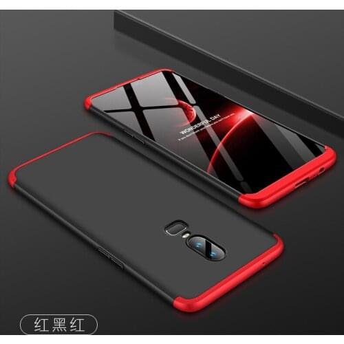 For OnePlus 6 Case Hard 3 in 1 Matte Armor Hybrid Protective back cover cases for one plus 6 oneplus6 full cover phone shell