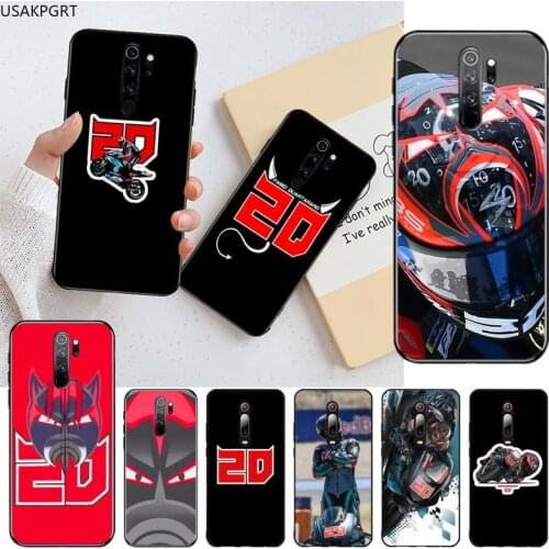 Fabio Quartararo No. 20 Phone Case for Redmi Note 9 8 8T 8A 7 6 6A Go Pro Max Redmi 9 K20 K30 Pro