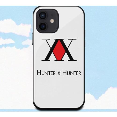 Hunter X Hunter GON FREECSS Anime Case For iPhone11 12mini 12Promax X XS XR 6 6s 7 8 Plus SE2 Killua Zoldyck Tempered Glass Case