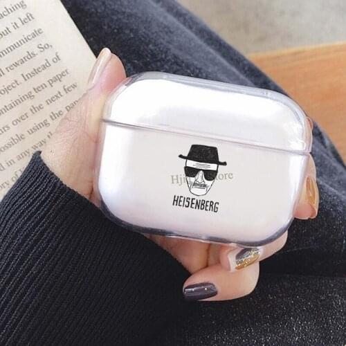 Breaking Bad Heisenberg TPU Cover Case For AirPods Pro Case Bluetooth Case For Airpod 3 Earphone Accessories Skin