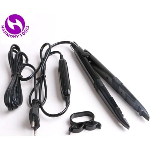 XUCHANG HARMONY 2 pcs Black color Temperature Adjustable Pre Bonded Keratin Hair Extension Tools Mini Heat Iron Hair Connector