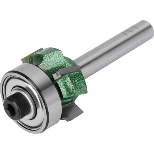 Woodworking Milling Cutter 4 Teeth Trimming Cutter Edge Trimmer Router Bit Machine Tools Accessories Hand Tools