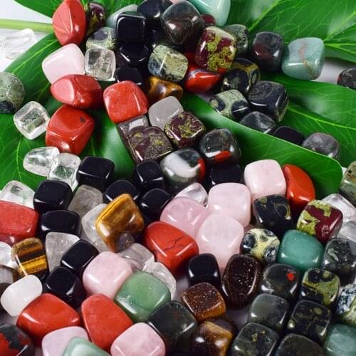 Tumbled Stone Natural Gemstone Irregular Bead Polishing Rock Quartz Stones specimen For kids or Fountain Garden Chakra Decor