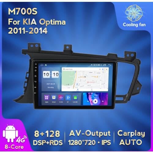 MEKEDE 4G RAM 8 Core 1024*600 Android 10.0Car DVD GPS Navigation Player Deckless Car Stereo for Kia K5 2009-2015 Headunit Radio