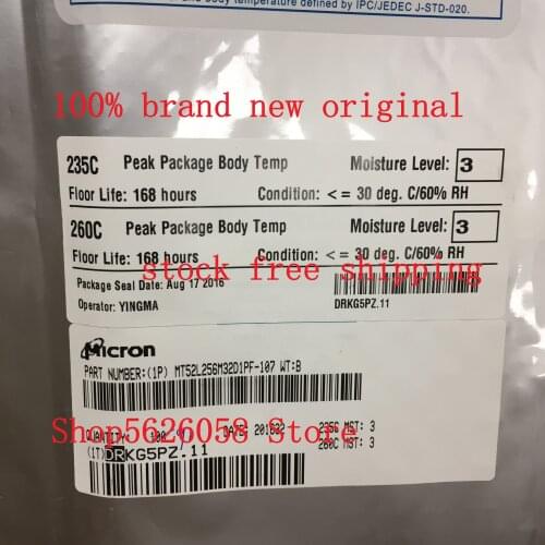 MT52L256M32D1PF-107 WT:B D9SRZ BGA 100% new original 2PCS/LOT STOCK
