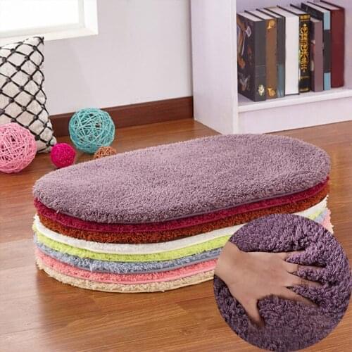 Soft Bath Mats Absorbent Non-slip Floor Rugs Portable Durable Entrance Carpets for Bathroom Living Room Household Accessories