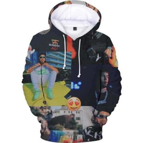 Autumn Women /men Pullovers Men Hoodie Pullovers ANUEL AA Sweatshirt Streetwear 3d Sweatshirts Boys Girls Printing Harajuku Hood