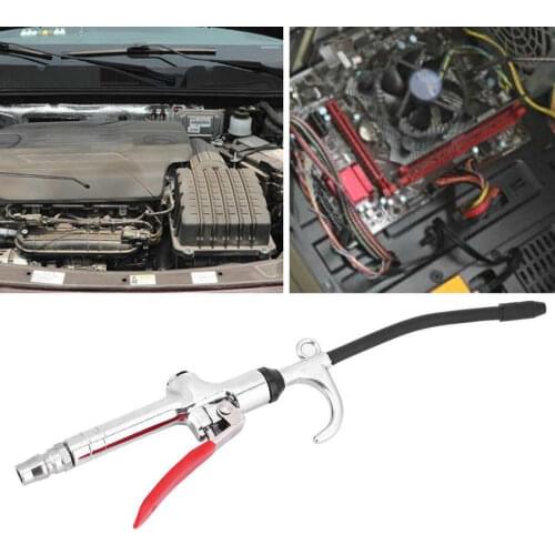 Pneumatic Air Duster Stainless Steel High Pressure Air Blowing Dust Remover Cleaner Gun Air Blowers Pneumatic Tool