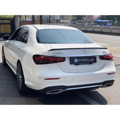 For Mercedes Benz W213 Spoiler 2020 2021 E-class E200 E300 E320 E63 Spoiler High Quality ABS Car Rear Wing Spoiler