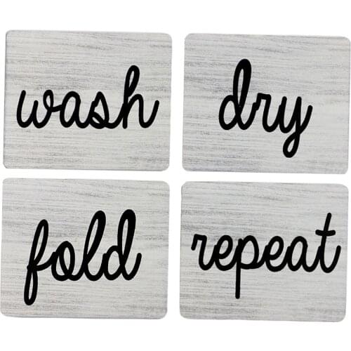 Laundry Sign Rustic Farmhouse for Home Sign Wall Art Decors for Living Room