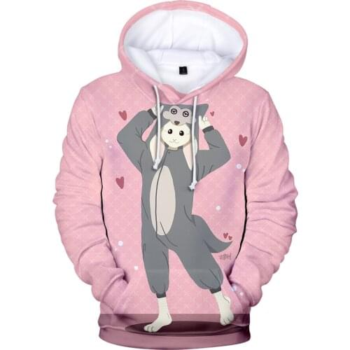 3D Printed Animation BEASTARS Hoodies Men Women Sweatshirts Autumn Hip Hop Hooded Fashion Long Sleeve Boys Girls Pullovers