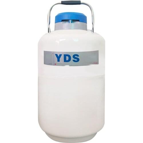 YDS-2 Liquid Nitrogen Tank Liquid Nitrogen Container 2L Storage Type Cryogenic Liquid Nitrogen Container Liquid Nitrogen Tank