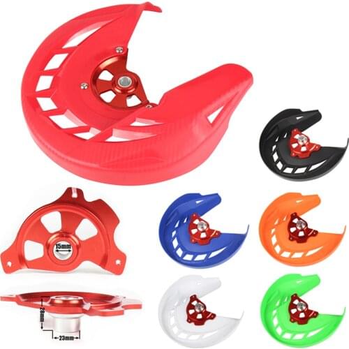 15mm hub X-Brake Front Brake Disc Rotor Guard Cover Protector Protection For HONDA CR CRF CR125 CR250 CRF250L Motocross Off Road