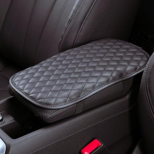 1PCS PU Leather Car Center Armrest Arm Rest Box Case Cover Cushion Pad armrest box protection products car accessories