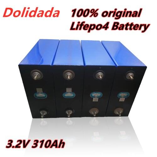 100% original CATL 3.2V 310AH BRAND NEW Lifepo4 4PCS Grade A DIY Rechargeable Battery Pack EU US Tax Free With Busbars
