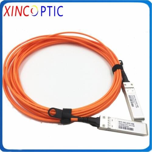 2Pcs 10Gbase SFP+ AOC 7M OM2 AOC Cable,7Meter (23ft) Brocade 10G-SFPP-AOC-0701 Compatible 10G SFP+ Active Optical Cable