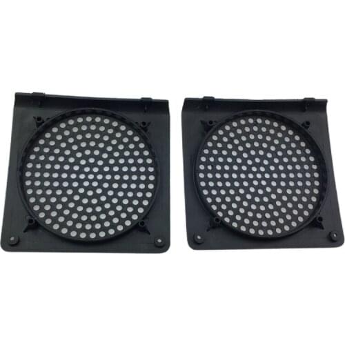 2pcs 1998 for Jetta Car Front Door 5 Inch Modified Speaker Net Cover Car Horn Cover Universal Accessories
