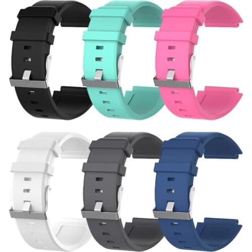 24mm Width Silicone Watch Band 6 Color Quick Release Bracelet Watch Strap Belt Band for Sony SW2 SmartWatch2