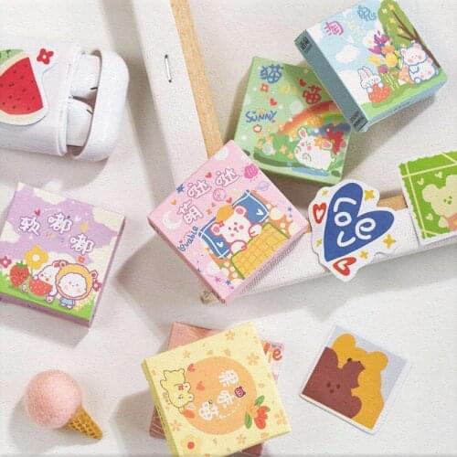 300 Sheets Yunbian Shop Series Boxed Sticker Set Journal Sticker Decoration scrapbook stickers DIY School Supplies
