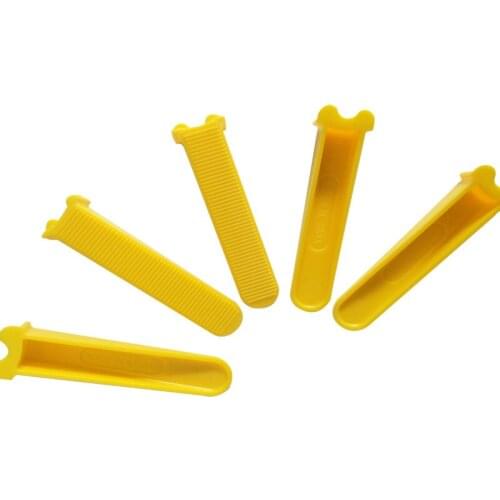 50pcs 1.5mm clips 50pcs wedges 1 plier Plastic Ceramic Alignment Outdoor Floor Levelers Tile Tools