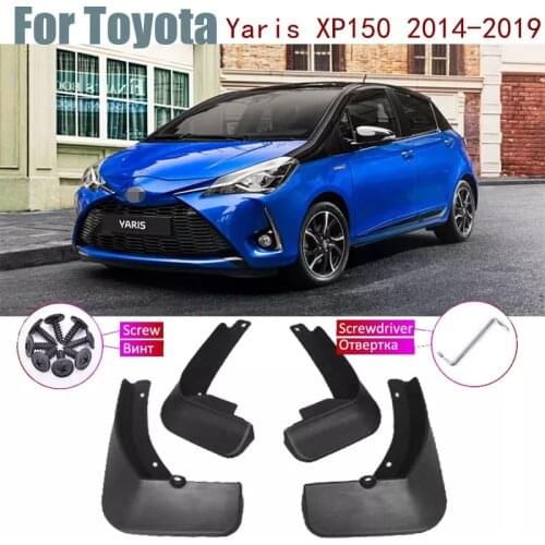 Fender Mud Guard Splash Flaps Mudguard Accessories Mudflap For Toyota Vios Yaris XP150 Hatchback 2019~2014 2018 2017 2016 2015