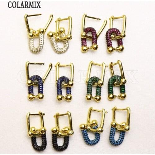 Women's Gold Earrings COLARMIX China