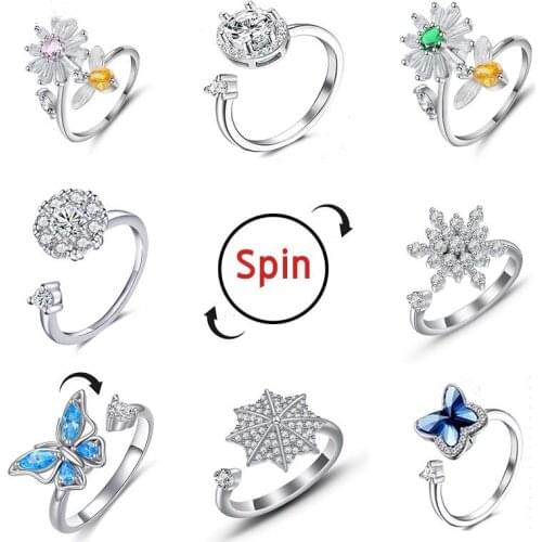 Floya White Rings