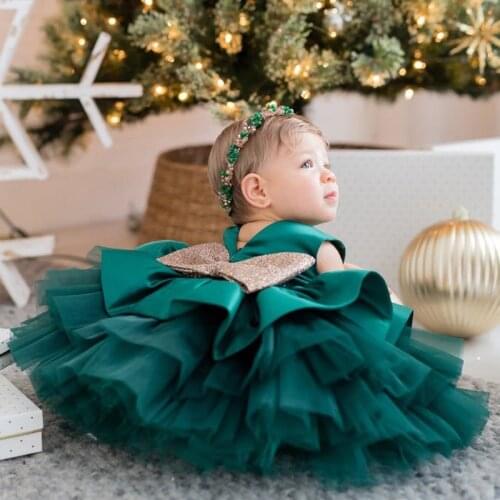 Summer Children Dress Infant Baby First Year Clothes For Girl Clothing Princess Party Christmas Dresses Kids Newborn Tutu Attire