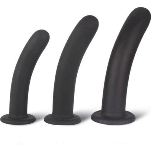 Adult Masturbator Silicone Dildo Anal Plug Anus Dilator Stimulator Erotic Sex Toys For Women Men Ass Butt Plug Dildos