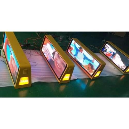 Low cost high brightness Bus taxi roof sign led p4 led module outdoor , outdoor p4 advertising led panel