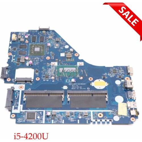 NOKOTION V5WE2 LA-9531P REV 1A NBMFP11005 NB.MFP11.005 For acer aspire E1-572G laptop motherboard i5-4200U 8670M 2G Graphics