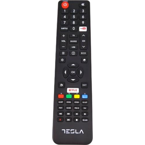 Original TV Remote control For TESLA LCD with Netflix and YouTube 06-532W54-TLA1XS for 49T609US 55T609US Fernbedienung