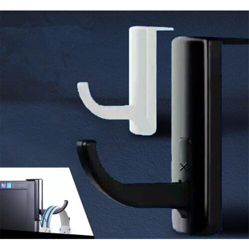 Black Headphones' Stand Universal Headphone Headset Hanger Wall Hook PC Monitor Earphone Stand Rack Holder Rack Accessories