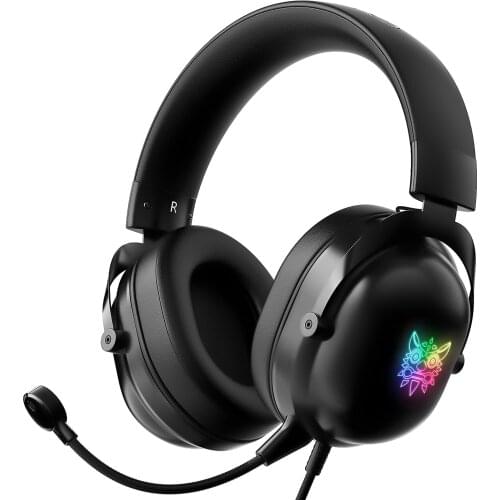 ONIKUMA Gaming Headset Wired Headphone With Microphone RGB Earphone 7.1 Surround Sound For PS4 PS5 Xbox Switch Game E Sport