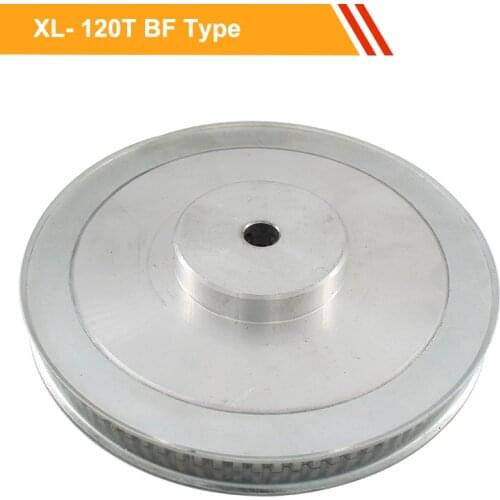 XL 120T Timing Pulley 11mm Belt Width XL Type Transmission Pulley 8/10/12/20/25mm Bore Toothed Wheel Pulley for CNC Machine