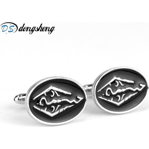 Dongsheng Game The Dinosaur The Elder Scrolls Skyrim Dragon Cufflinks Enamel Cuff Links Cufflinks for Mens Shirt Accessories -40
