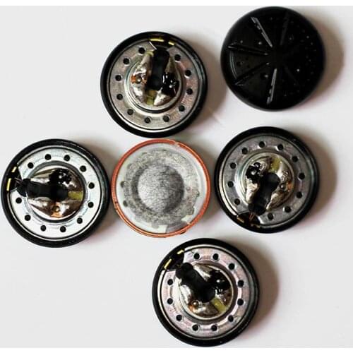 1Pair) DIY 15.4mm Driver Unit MX500 Earbuds 32ohm earphone speaker Biocomposite membrane Large solder joint