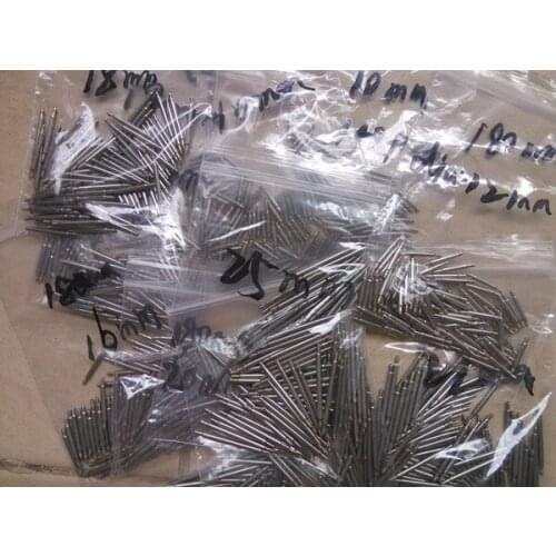 Free Shipping 1000pcs 1.3mm watch band link tool spring bar whole size (8-25mm)in one pack