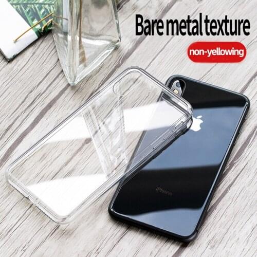 2020 ultrathin soft phone case for iphone xs max case shell iphone x xr xs 6 6s 7 8 plus 11 pro max back cover transparent cases