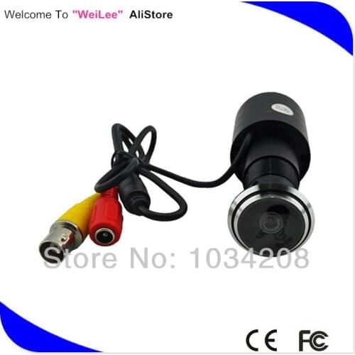 700TVL SONY Effio-E 4140+811\810 Small 175 Degree Wide Angle Access Control Eye Door Camera CCTV Security Camera For 960H DVR