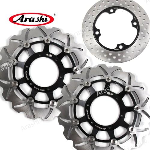 ARASHI CBR600 F Brake Disc For HONDA CBR F 600 2001 2002 2003 2004 2005 2006 2007 CBR600F Front Rear Brake Rotor CBR F 600 SPORT