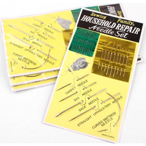 Domestic leather embroidery needle carpet bag suture needle bending needle decorative multifunctional hand sewing needle