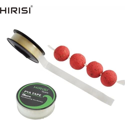 Hirisi Carp Fishing Accessories PVA Tape String for Boilie Size 10mm X 20m Fishing Accessories