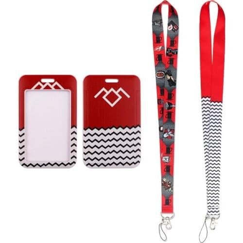 MD647 DMLSKY Cartoon Moive Card Holder ID Holder Bus Card Holder Staff Card With Lanyard