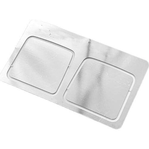 Metal Rear View Mirror Lens for MST J4 Jimny RC Model Car Rearview Mirror Reflector Car accessories