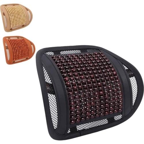 Chair Back Support Massage Cushion Mesh ​Relief Lumbar Brace Car Truck Office Home Cushion Seat Chair Lumbar Back Support Wais