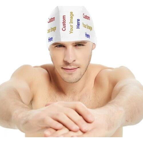 Customize Your Image 3D Print Womens Shower Cover Girls Ladys Towel Quick Dry Hair Hat Cap Head Wrap Bathing Tools Dropshipping