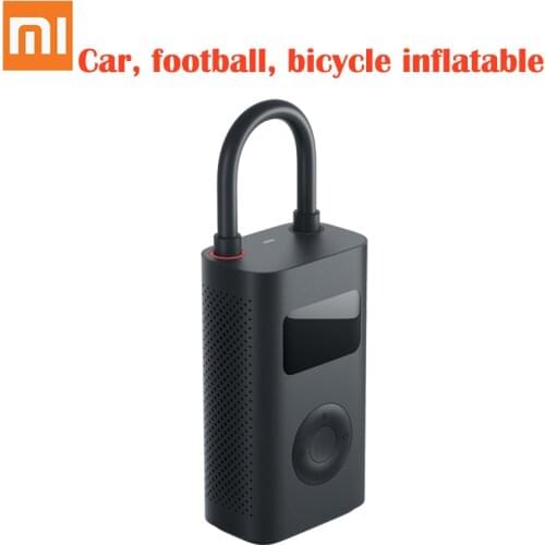 Original Xiaomi mijia Portable Smart Digital Tire Pressure Detection Electric Inflator Pump for Bike Motorcycle Car Football